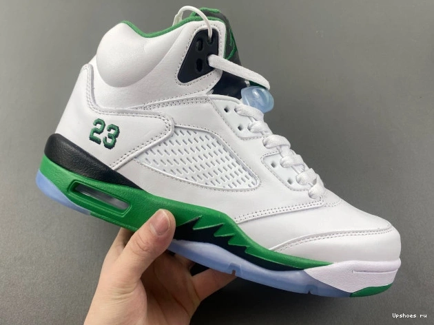 Green DD9336-103 Lucky Jordan 5  Retro  0510